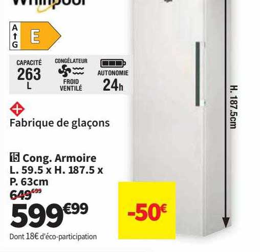 cong. armoire whirlpool