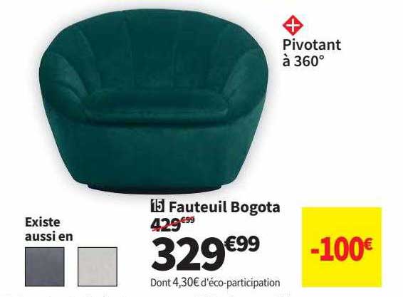 Fauteuil Bogota