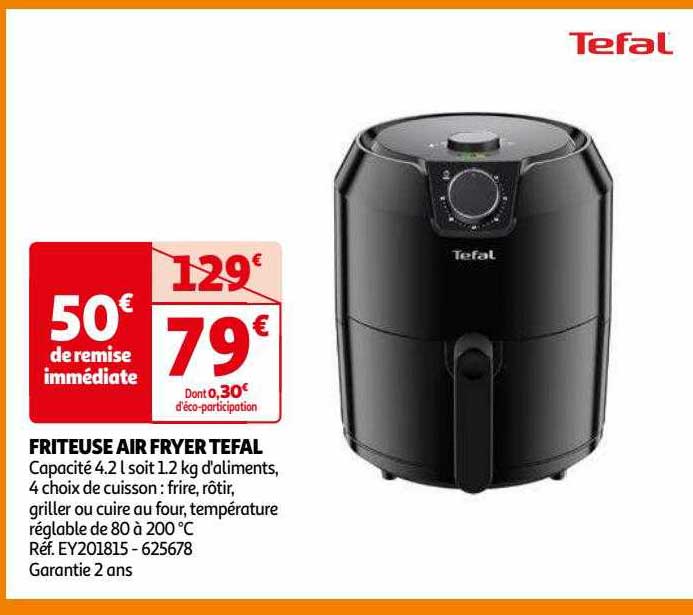 friteuse air fryer tefal