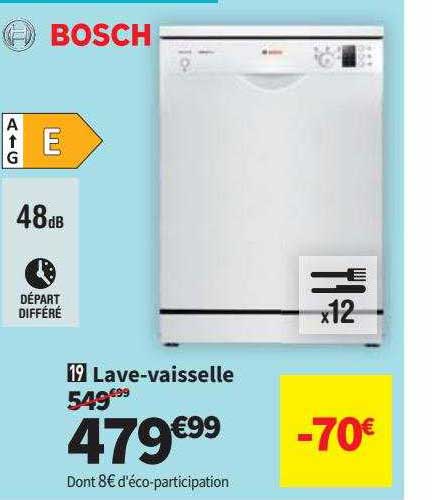 lave-vaisselle bosch