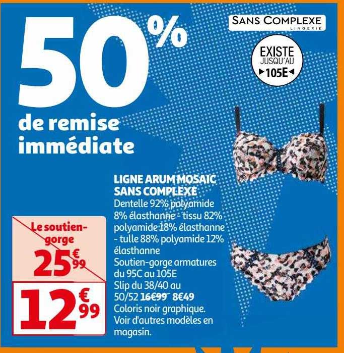 ligne arum mosaic sans complexe