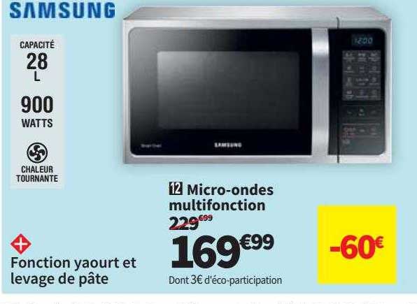 micro-ondes multifonction samsung