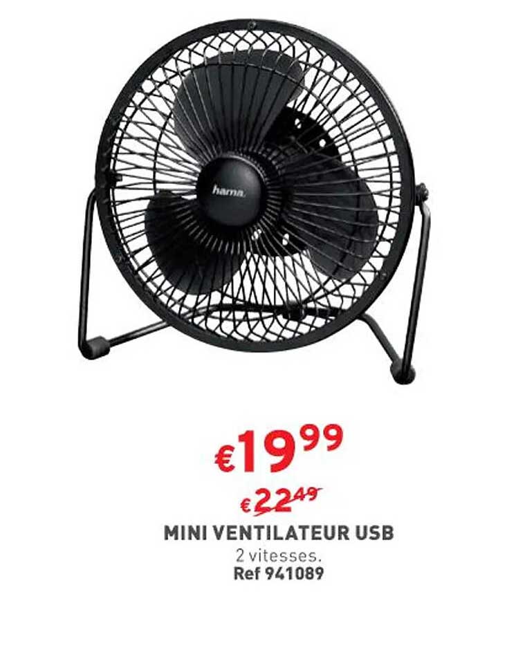 min ventilateur usb