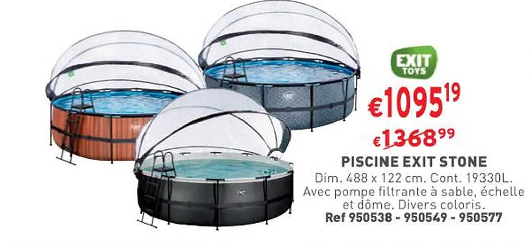 piscine exit stone