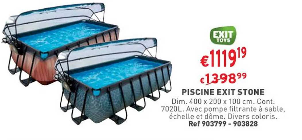 piscine exit stone