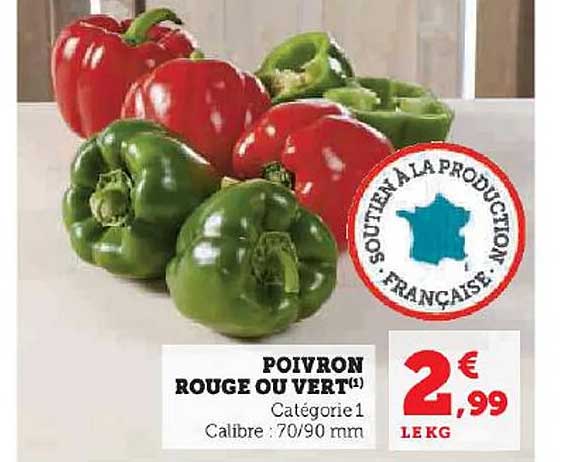 Poivron Rouge Ou Vert