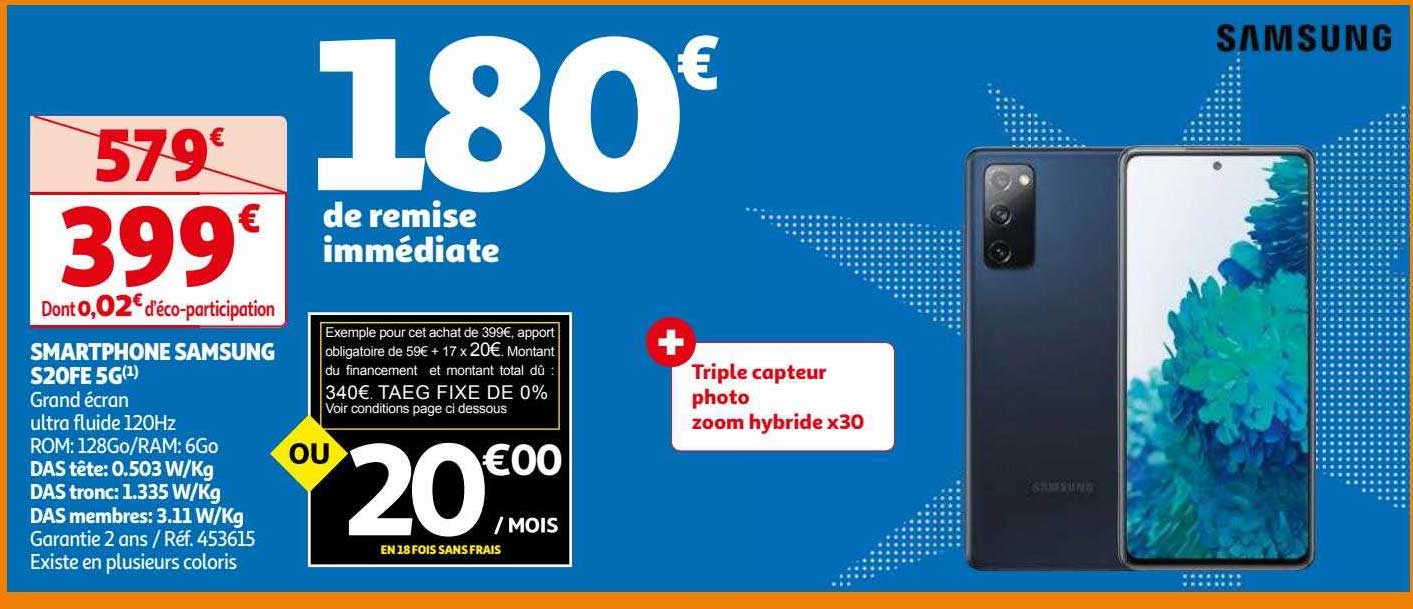 smartphone samsung s20fe 5g