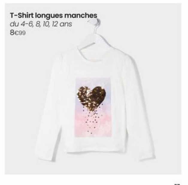 t-shirt longues manches