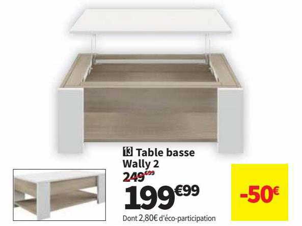 Table Basse Wally 2