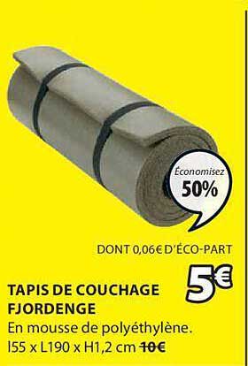 Tapis De Couchage Fjordenge