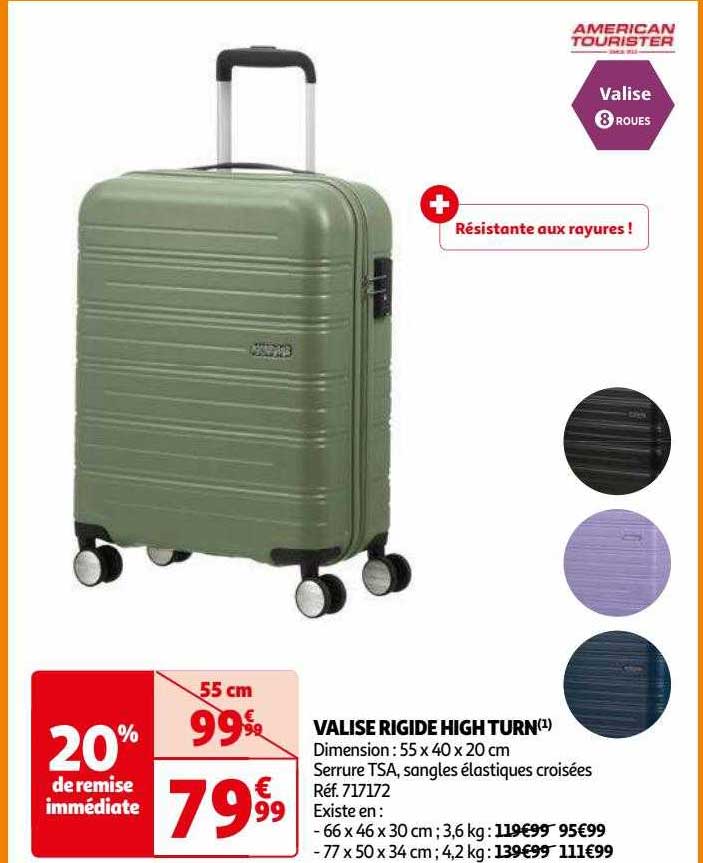 valise rigide high turn