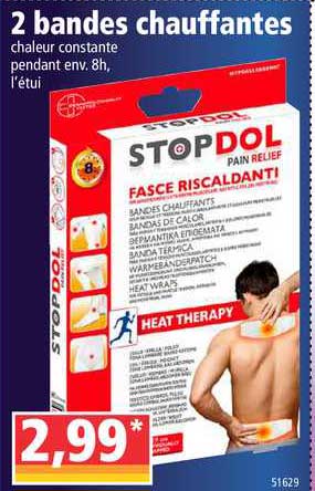 2 Bandes Chauffantes