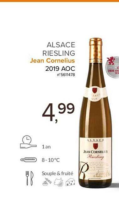 Alsace Riesling Jean Cornelius