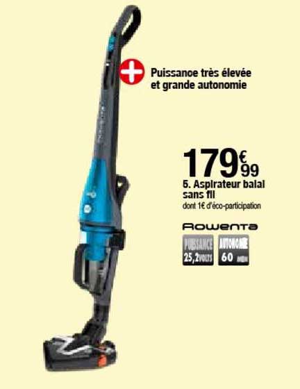 Aspirateur Balai Sans Fil Rowenta