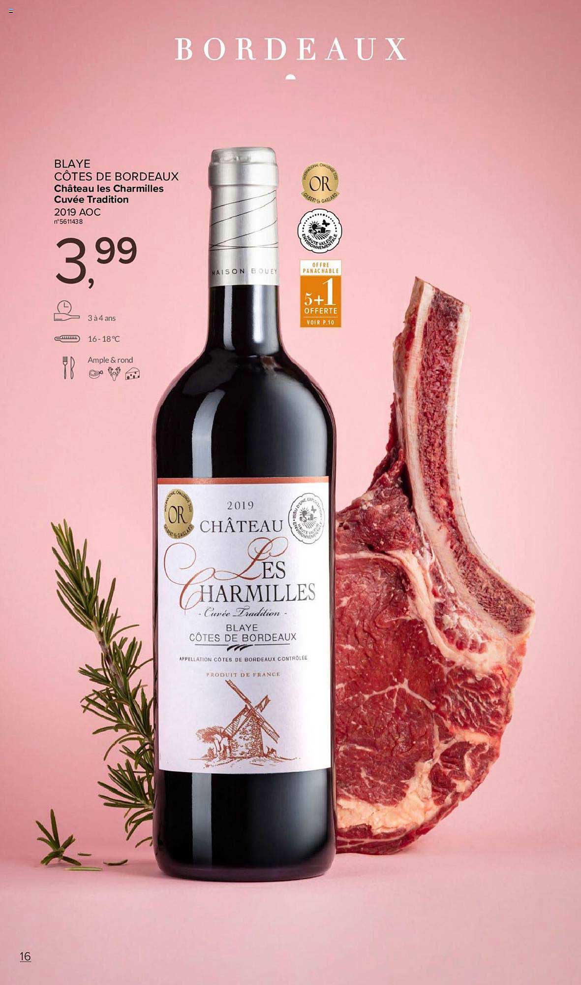 blaye côtes de bordeaux château les charmilles