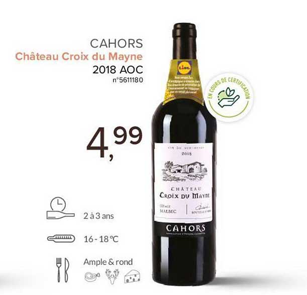 cahors château croix du mayne