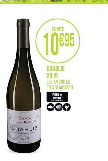 chablis 2019 les amontes eric beaumard