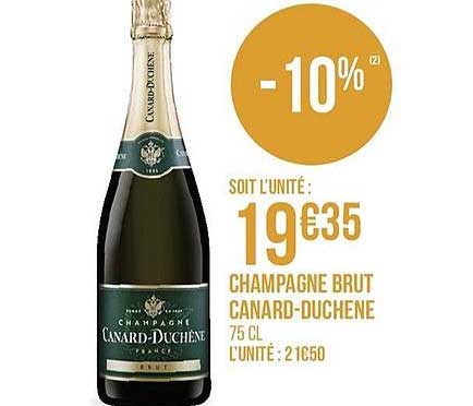 champagne brut canard duchene