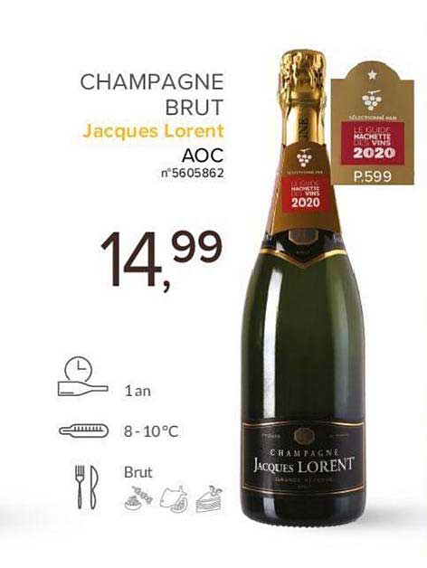champagne brut jacques lorent
