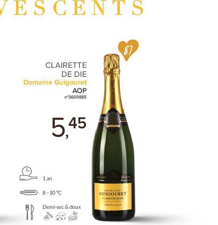 clairette de die domaine guigouret