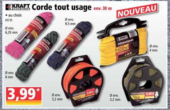 corde tout usage kraft werkzeuge