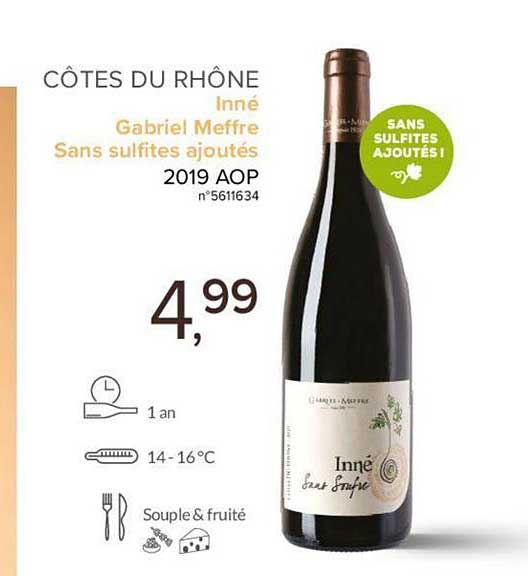 côtes du rhône inné gabriel meffre