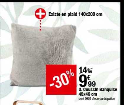 coussin banquise 45x45 cm