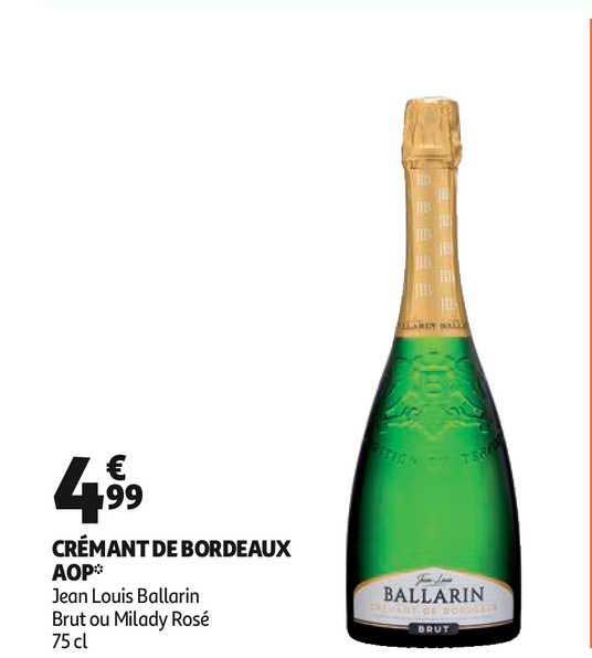 crémant de bordeaux aop jean louis ballarin