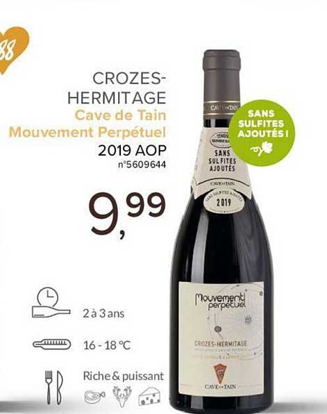 crozes hermitage cave de tain mouvement perpétuel