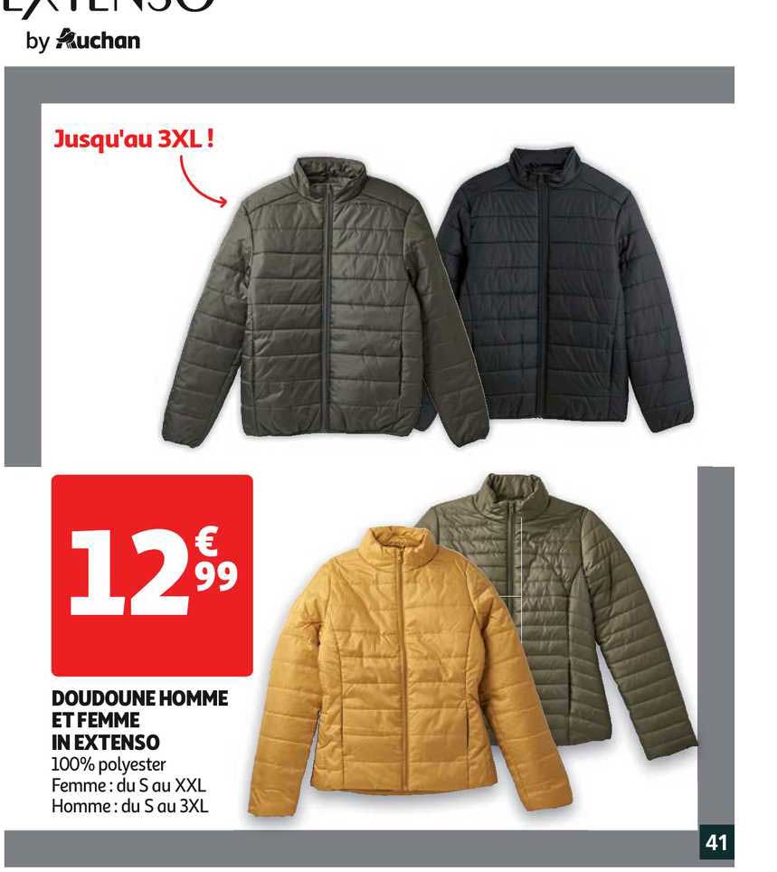 Doudoune Homme Et Femme In Extenso