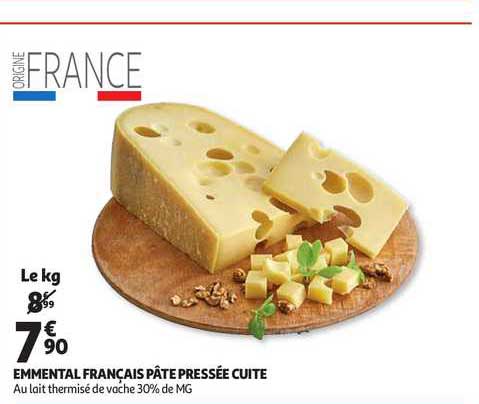 emmental français pâte pressée cuite