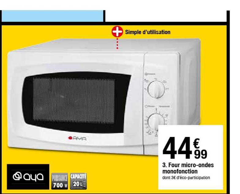 four micro ondes monofonction