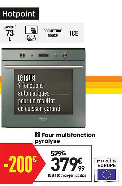 Four Multifonction Pyrolyse
