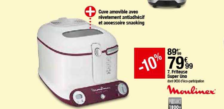 Friteuse Super Uno Moulinex