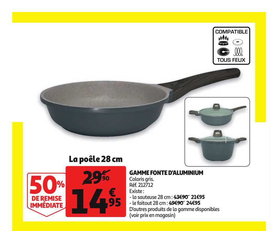 gamme fonte d'aluminium 50% de remise immédiate