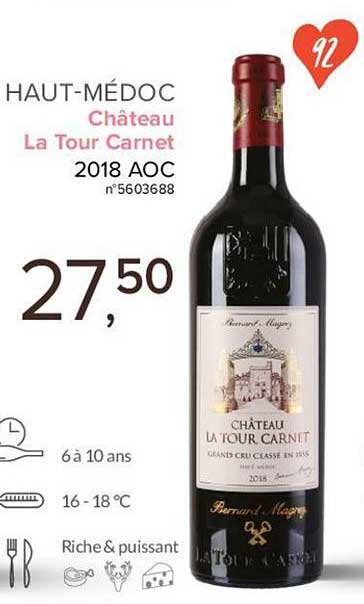 Haut Médoc Château La Tour Carnet