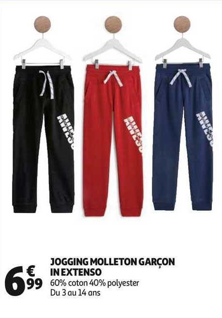 jogging molleton garçon in extenso