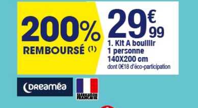 Kit A Bouillir 1 Personne 140x200 Cm