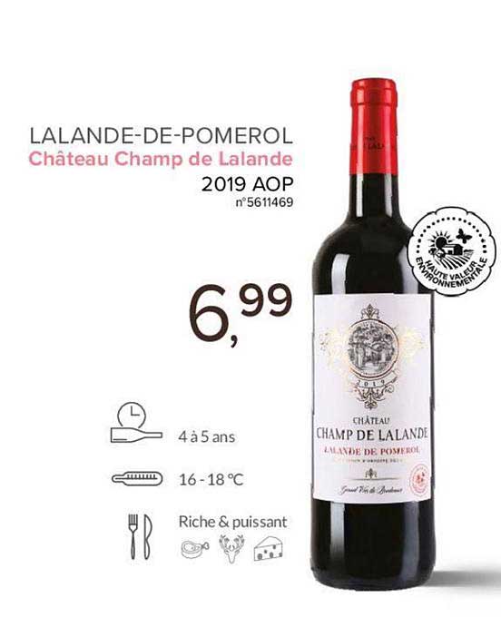 lalande de pomerol château champ de lalande