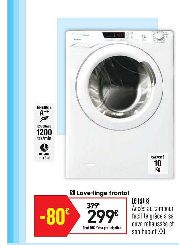 lave linge frontal