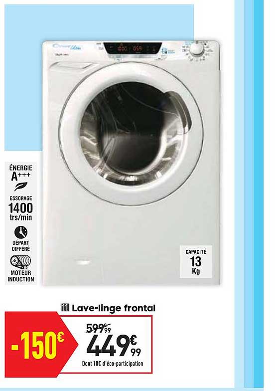 lave linge frontal