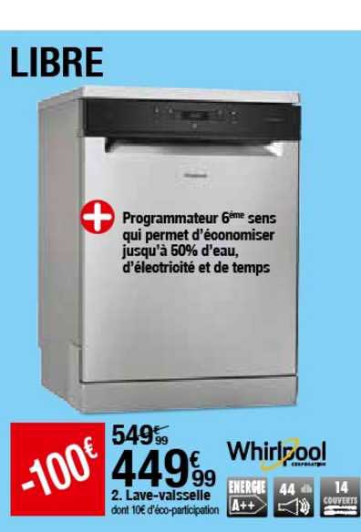 lave vaisselle whirlpool