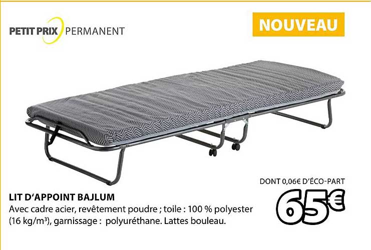 lit d'appoint bajlum