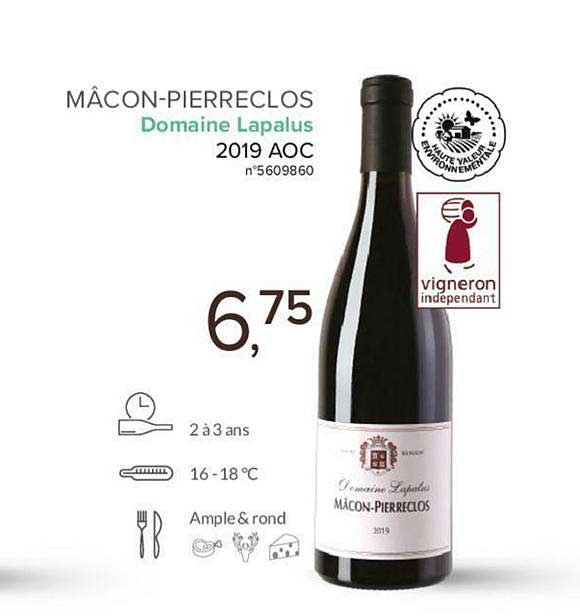 mâcon pierreclos domaine lapalus