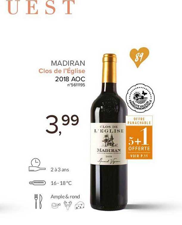 madiran clos de l église