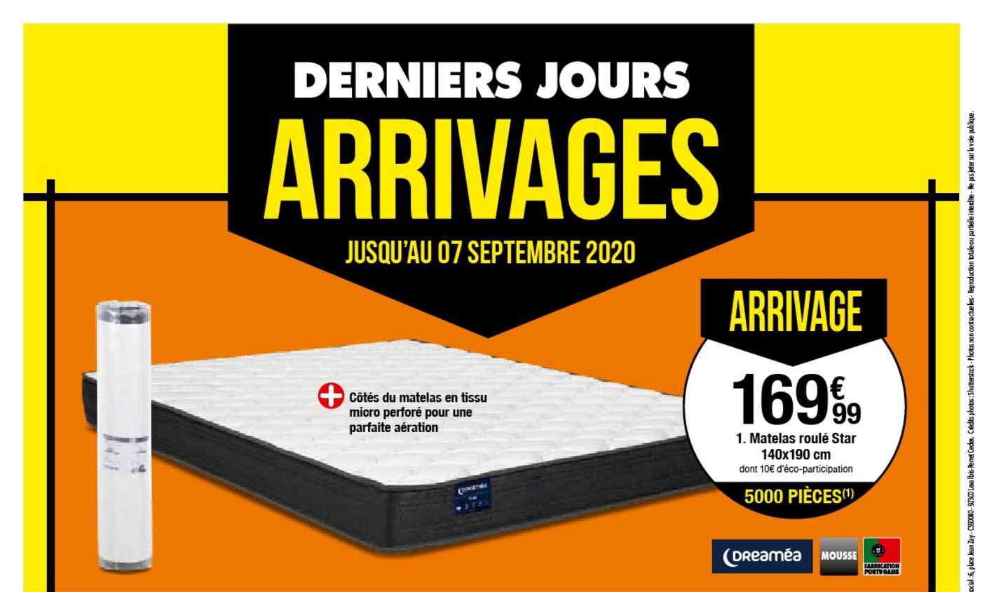 matelas roulé star 140x190 cm