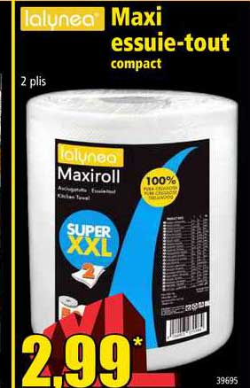 maxi essuie tout lalynea