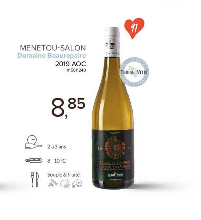 menetou salon domaine beaurepaire