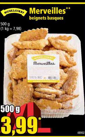 merveilles beignets basques