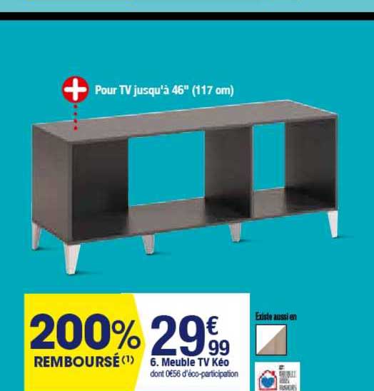 meuble tv kéo